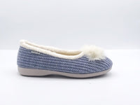 4012 Bailarina punto katy pom-pom azul