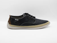 Blucher suede picado gris