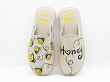 Be gomus-descalza pique honey beig