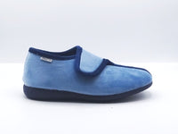 9603 Bota velcro suapel celeste