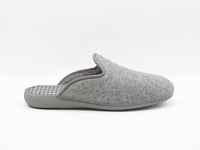 Descalza rizo gris