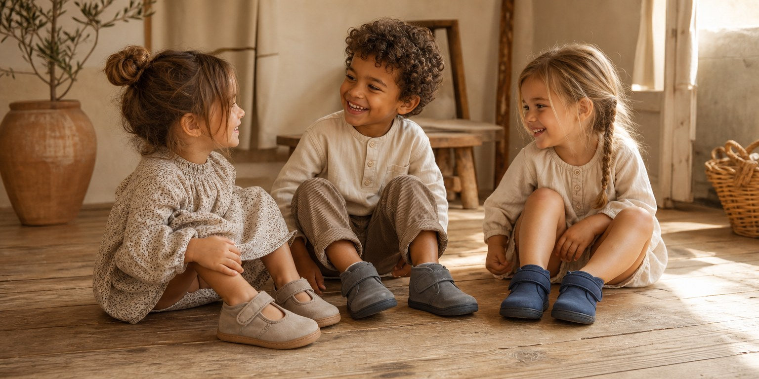Niños con botines de casa de invierno Garrido Muro